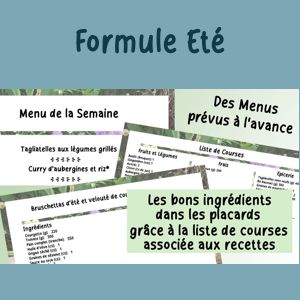 Formule Eté – 13 Semaines